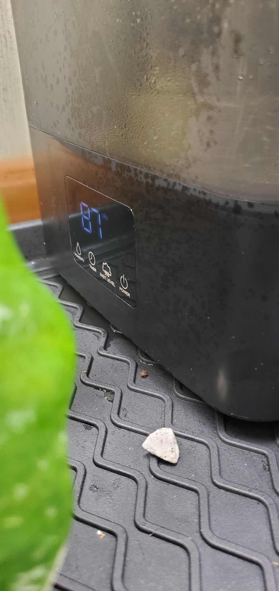 KZF 4L Top Fill Humidifiers for Bedroom & 60H Runtime - Cool Mist Humidifier, 3 Mist Levels, 8H Timer, Essential Oil Tray, Humidity Display, Quiet for Bedroom, Baby, Plants, Large Room - Customer Photo 1