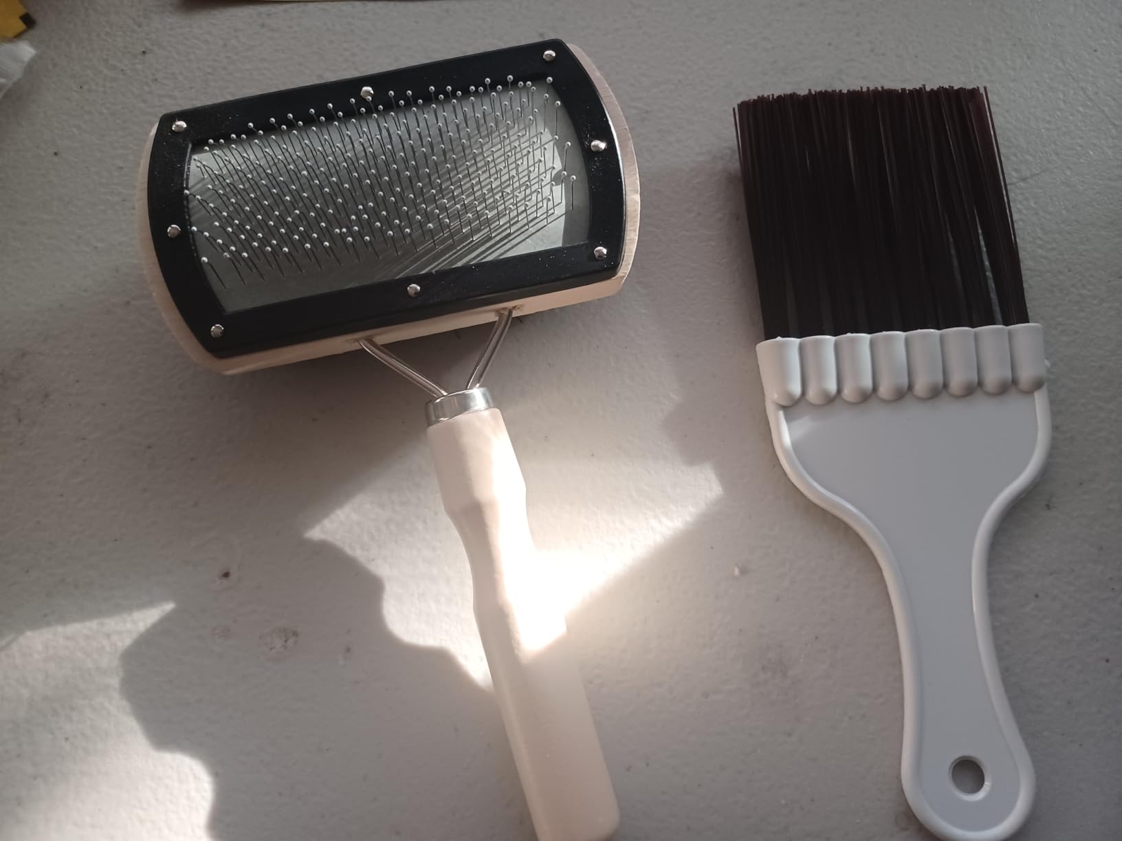 Cenipar Air Conditioner Coil Cleaning Brush - Double Sided HVAC Brush AC Coil Cleaner Brush for Evaporator & Condenser Fins, Heavy Duty Flexible Design for AC Units, Refrigerators & Heat Pumps - Customer Photo 1