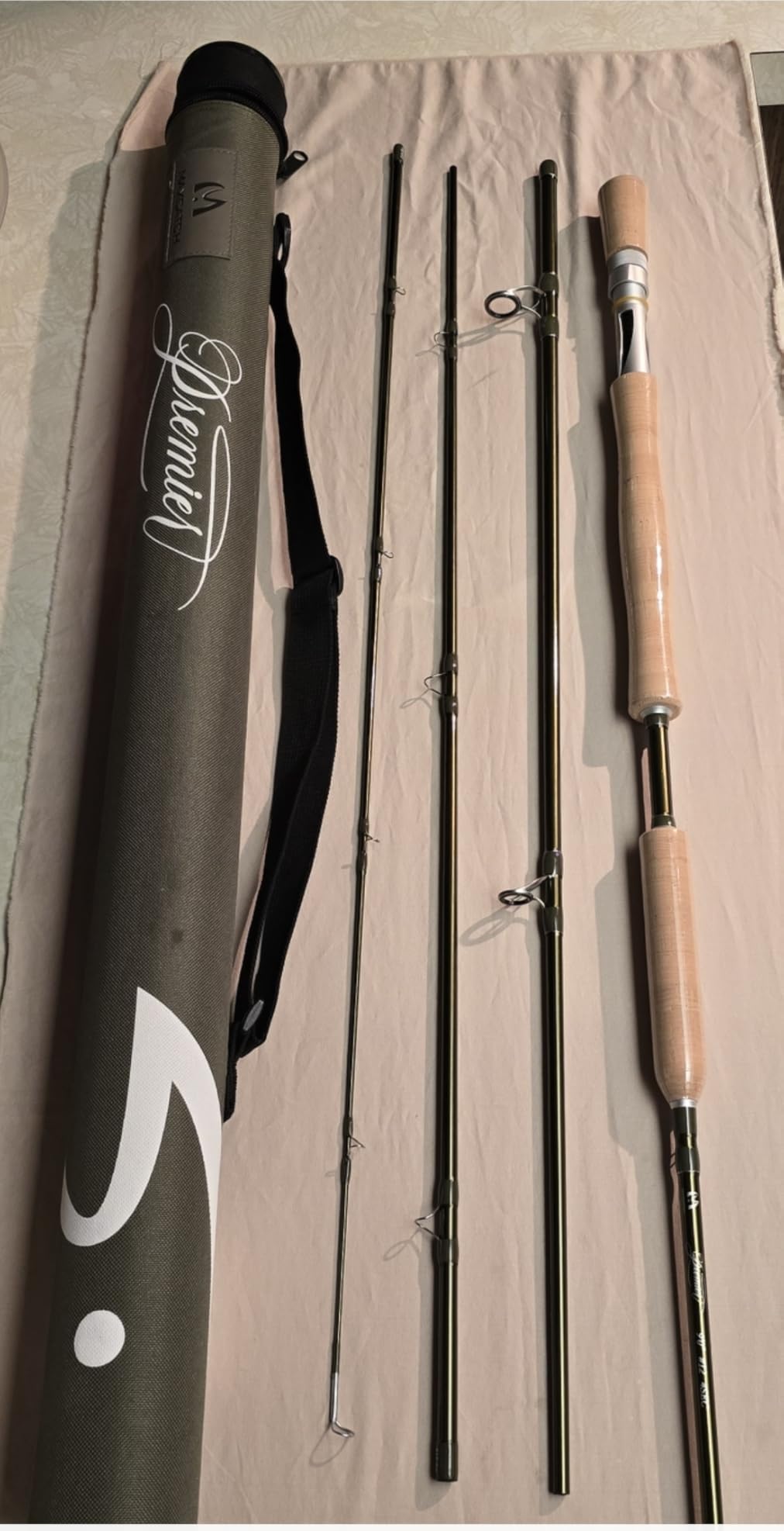 Maxcatch Premier X Fly Fishing Rod, IM8 Graphite, MOD Fast Action, 3-12WT, with Carrying Case - Customer Photo 2