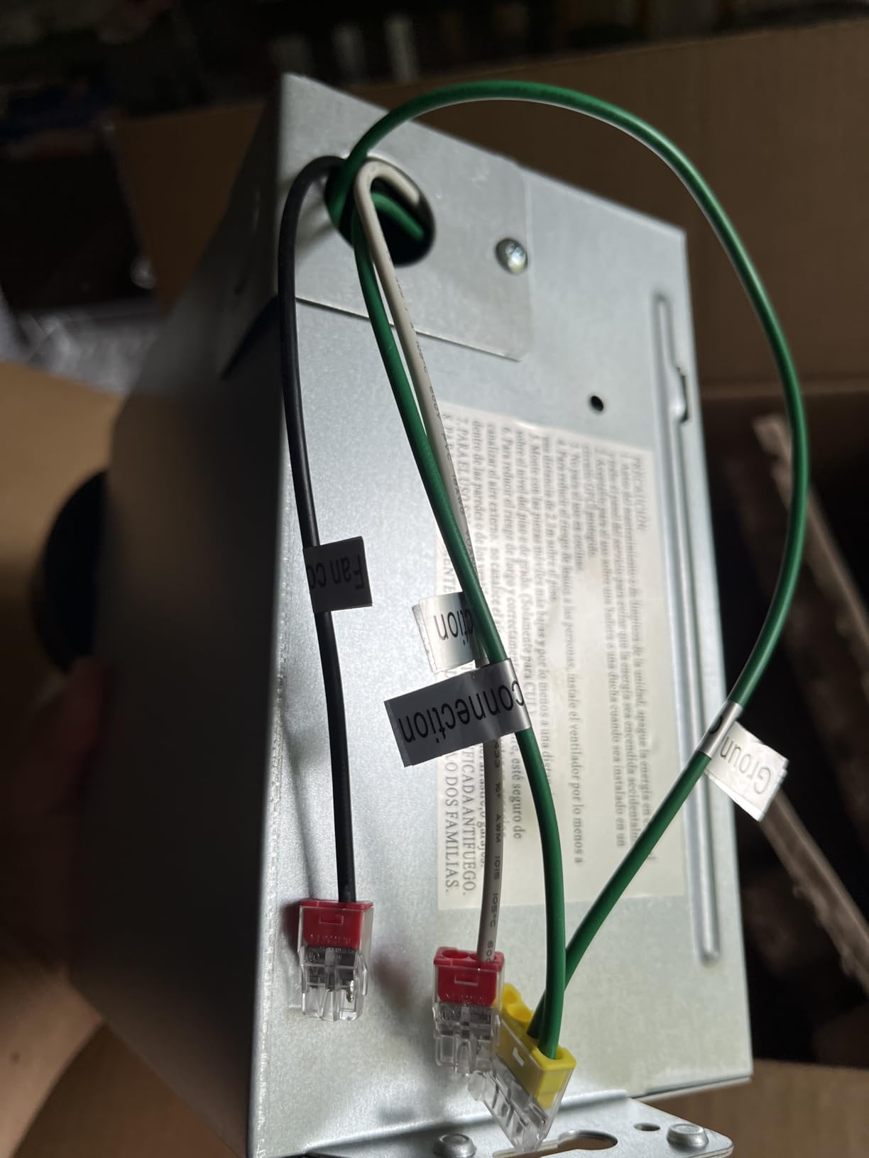 Amico Bathroom Exhaust Fan 2 Pack, 1.0 Sones, 80 CFM, Low Noise, Easy to Install, Ceiling Mounted Retrofit Ventilation Fans, No Attic Access Needed- UL Certified - Customer Photo 3