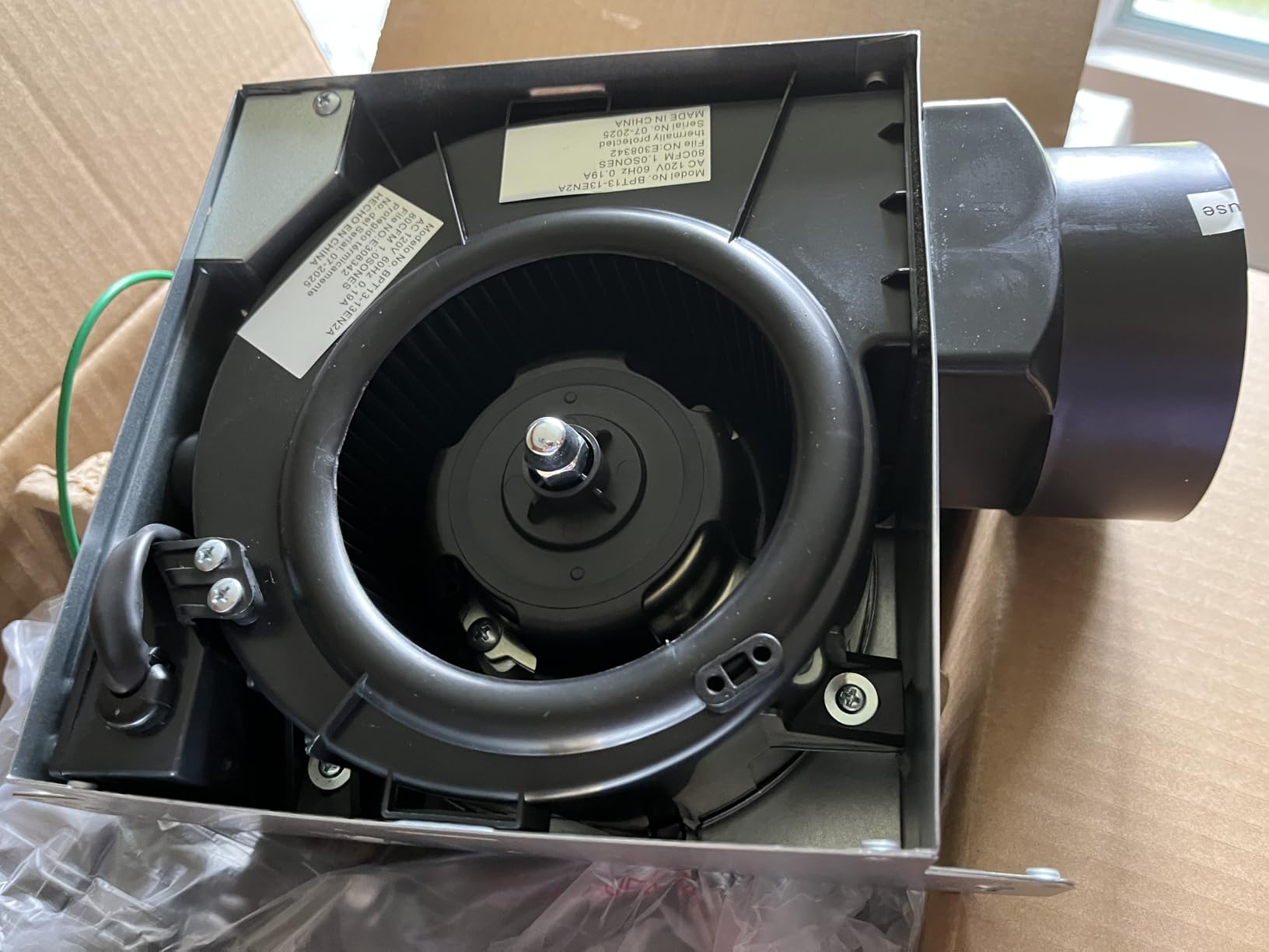 Amico Bathroom Exhaust Fan 2 Pack, 1.0 Sones, 80 CFM, Low Noise, Easy to Install, Ceiling Mounted Retrofit Ventilation Fans, No Attic Access Needed- UL Certified - Customer Photo 5