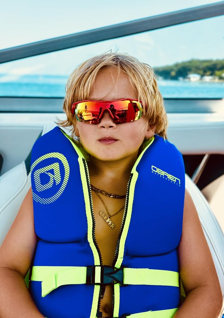 FEISEDY Kids Teens Baseball Polarized Sunglasses Sports TR90 Frame Boys Girls Cycling B2454 - Customer Photo 1