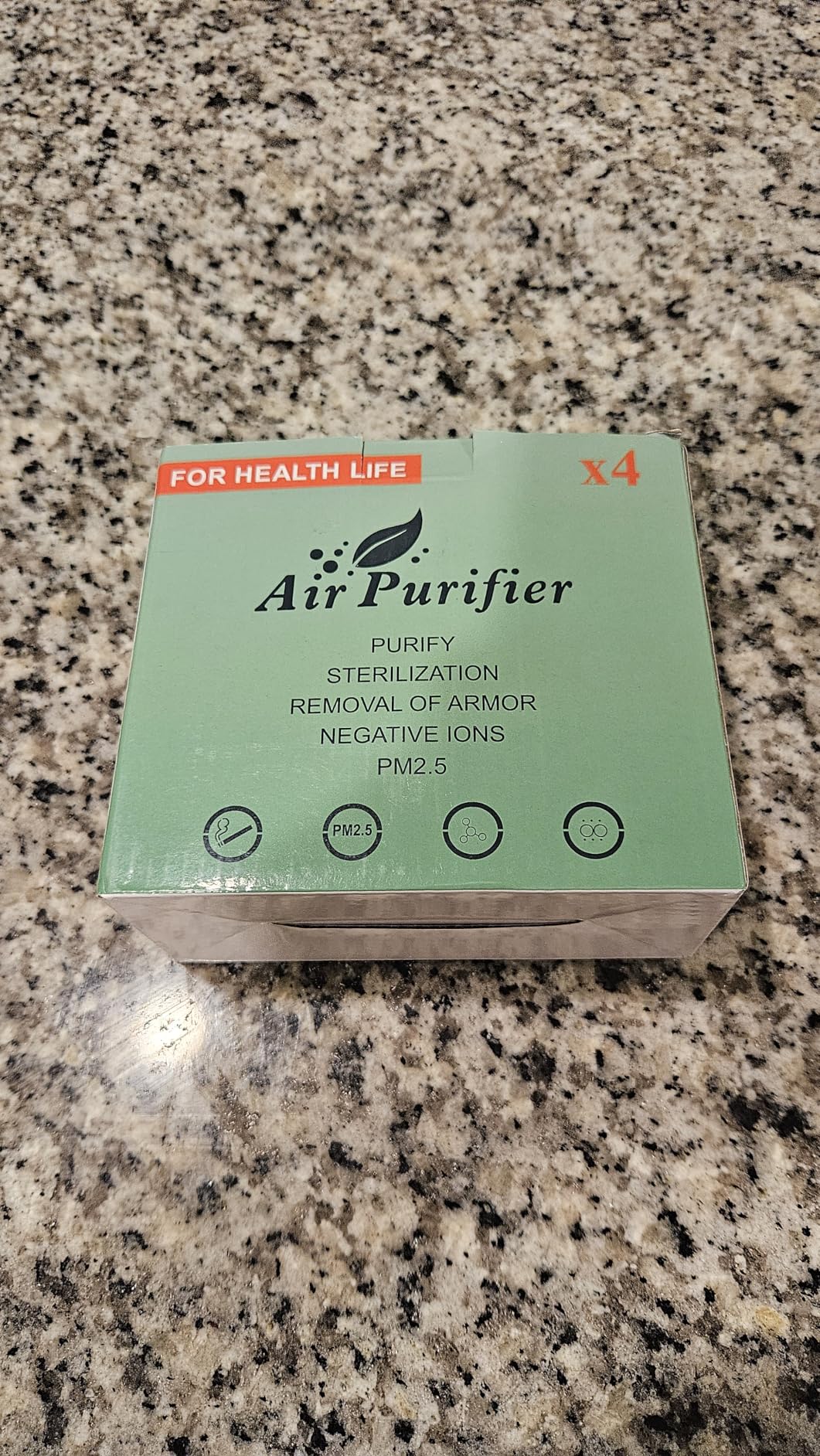 Plug-In Ionic Air Purifier (4), Home Air Ionizer, Silent Filterless Air Purifier, Silent Filterless Air Purifier for Home, Portable Negative Ion Air Freshener for Pet Odors, Dust, and Smoke. - Customer Photo 2