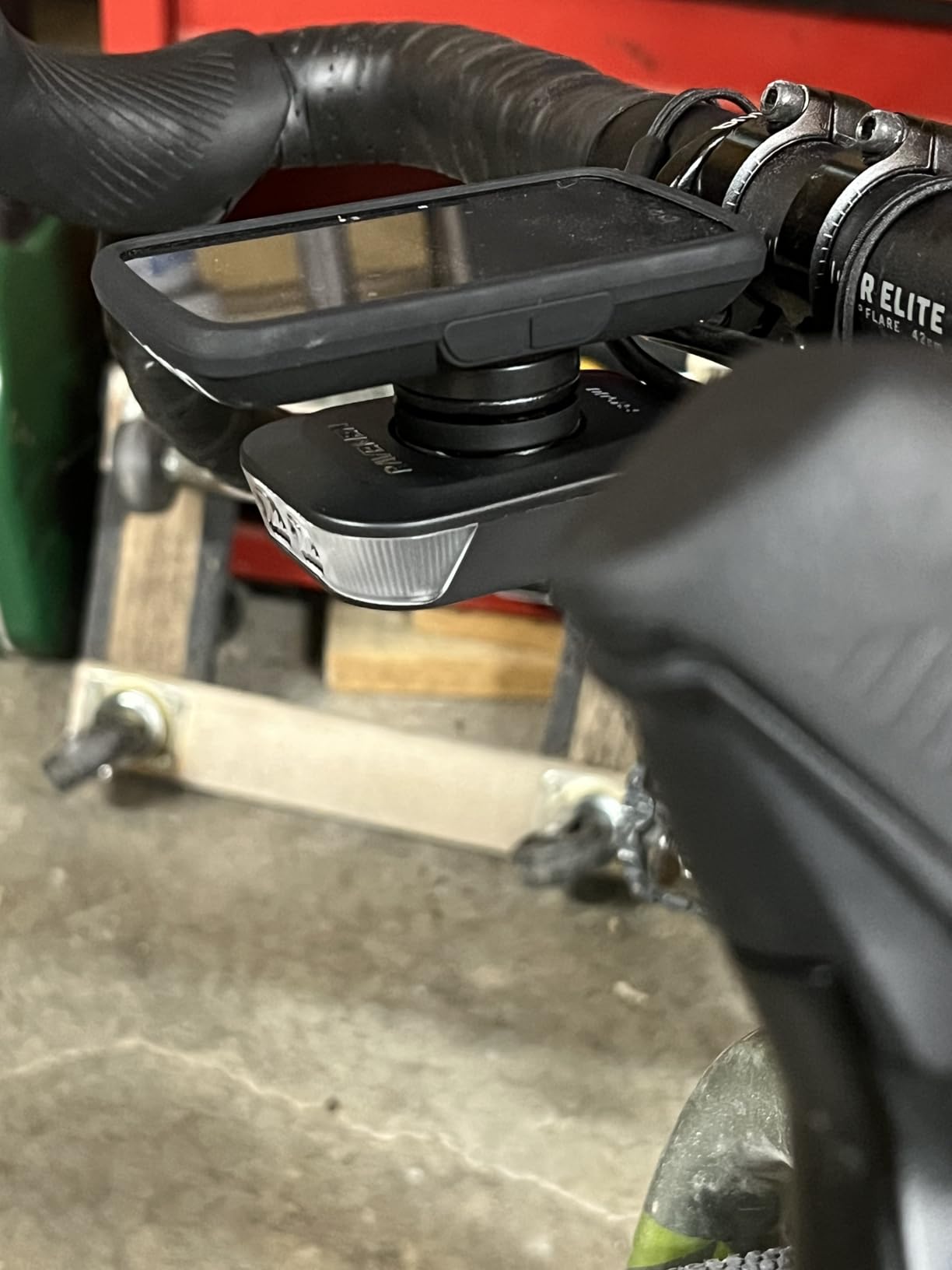 RAVEMEN FR500 Bike Front Light for Night Daytime Riding, Compatible with Garmin/Wahoo Computers, 6 Modes, Auto On/Off, Side Visible, USB-C Rechargeable & Output Bicycle Headlight for Road Urban Biking - Customer Photo 1