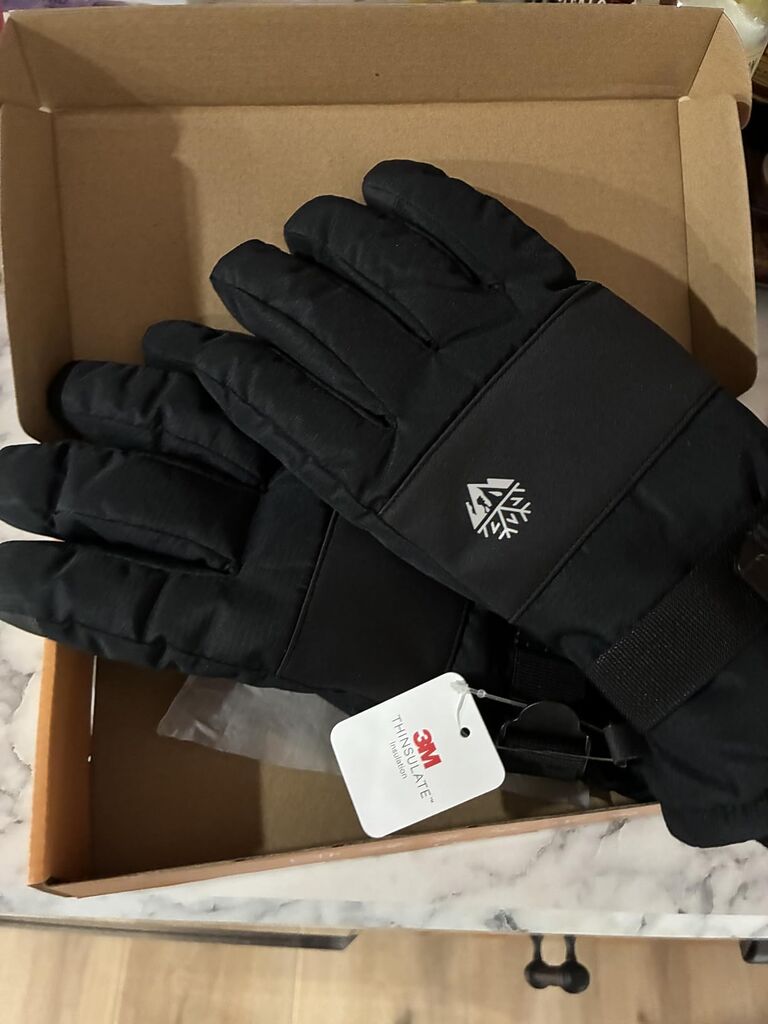 Pixel Panda Mens Winter Gloves Waterproof, Gloves for Cold Weather Extreme Women with 3M Thinsulate and Thick Plush Fleece Customer Review Pixel Panda Mens Winter Gloves Waterproof, Gloves for Cold Weather Extreme Women with 3M Thinsulate and Thick Plush Fleece - Customer Photo 2