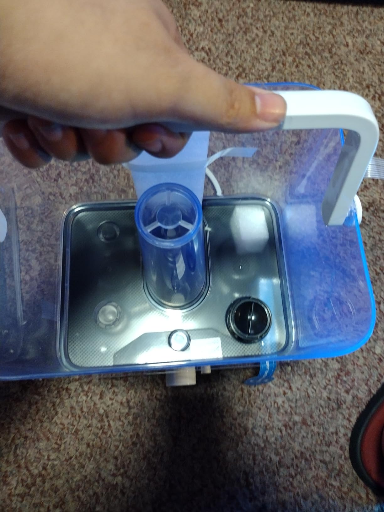 CHIVALZ Humidifiers for Bedroom, 6L Cool Mist Humidifiers for Baby Nursery, 26dB Quiet, 50H Runtime, Top Fill Humidifier for Large Room, Home, Plants, Nightlight, Oil Diffuser 1 Pack White - Customer Photo 2