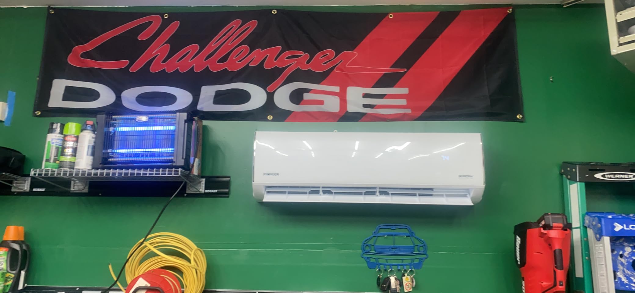 Diamante Essenza 11,500 BTU 17 SEER2 115V High-Wall Ductless Mini-Split Air Conditioner Inverter Heat Pump with 16 Ft. Kit - Customer Photo 4