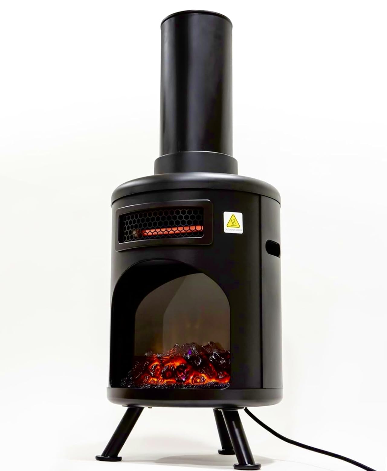 DR. Infrared Heater DR-991 Portable Electric Fireplace Space Heater w/Humidifier & Remote, Infrared Heat, 3D Flame Effect, Timer, Quiet, 1500W, ETL Listed, Freestanding, LED Display - Customer Photo 2