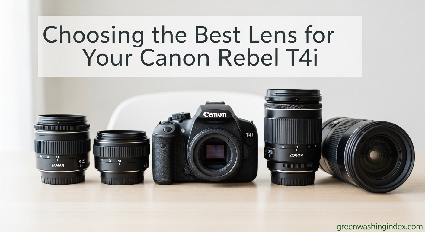 Best Lenses for Canon Rebel T4i