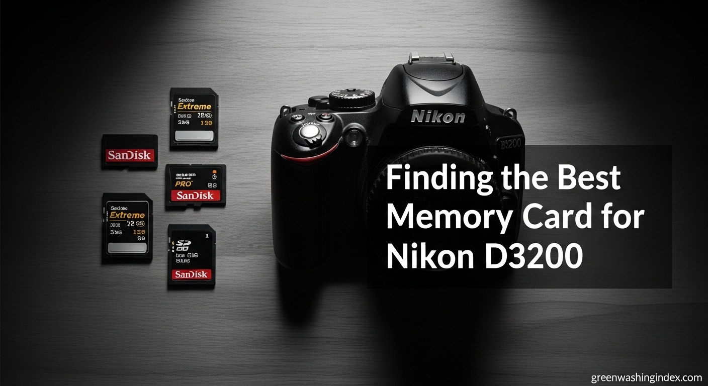 Best Memory Cards for Nikon D3200