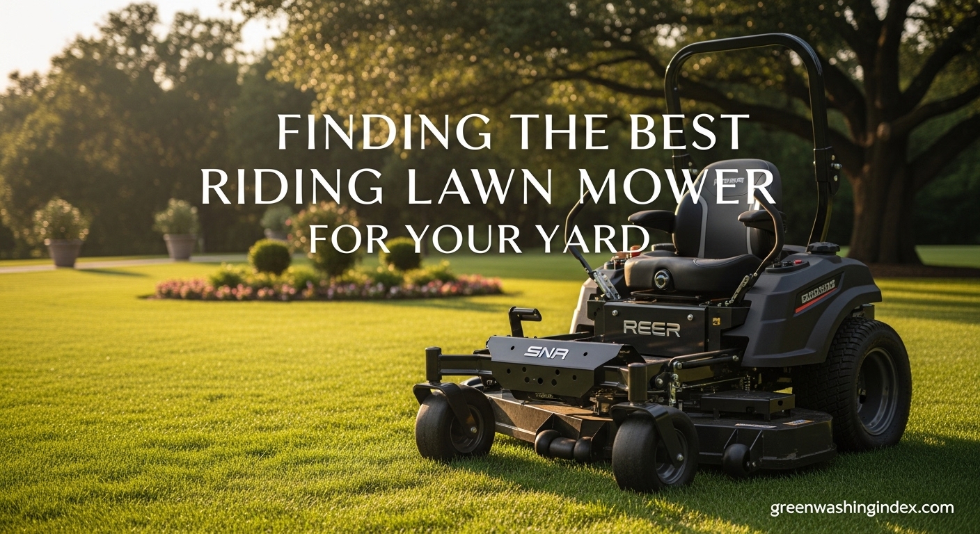 Best Riding Lawn Mowers