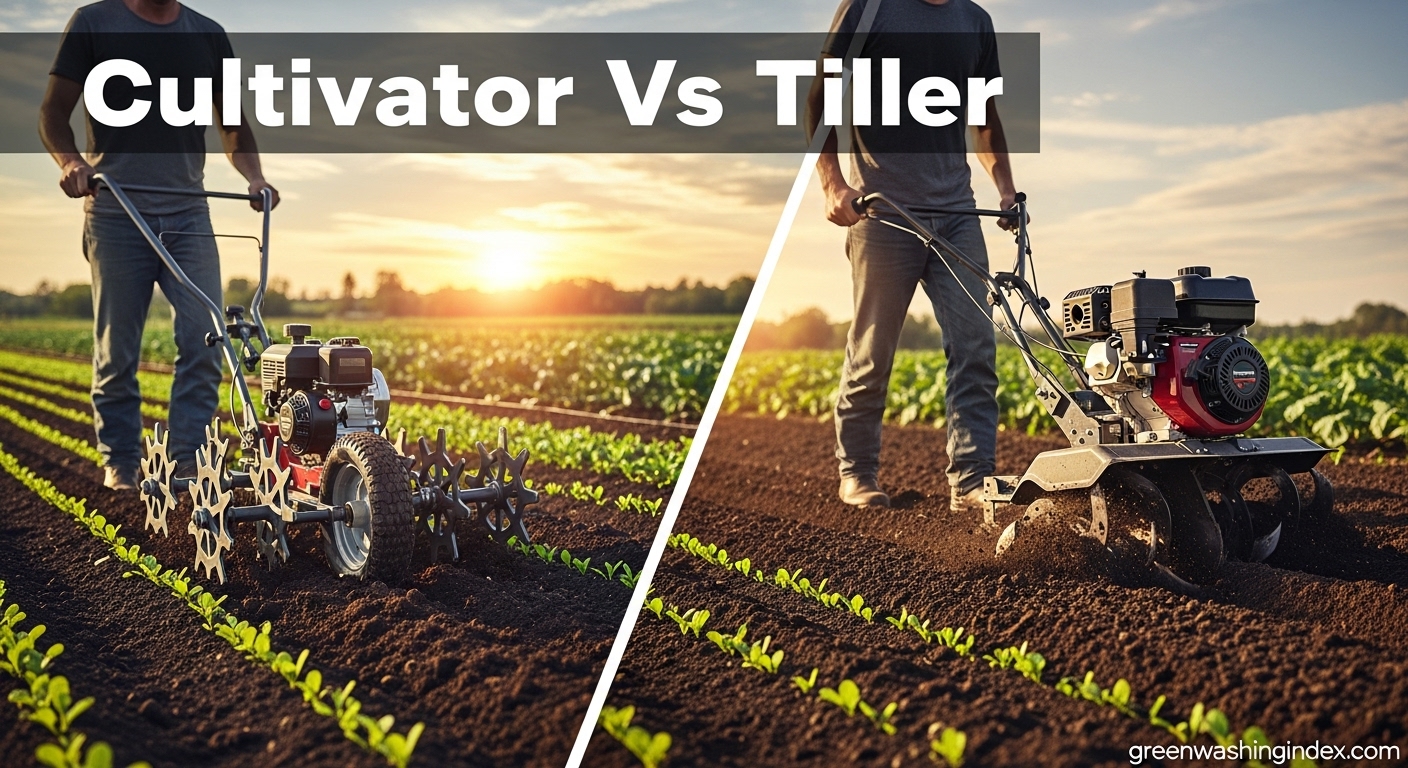 Cultivator vs Tiller