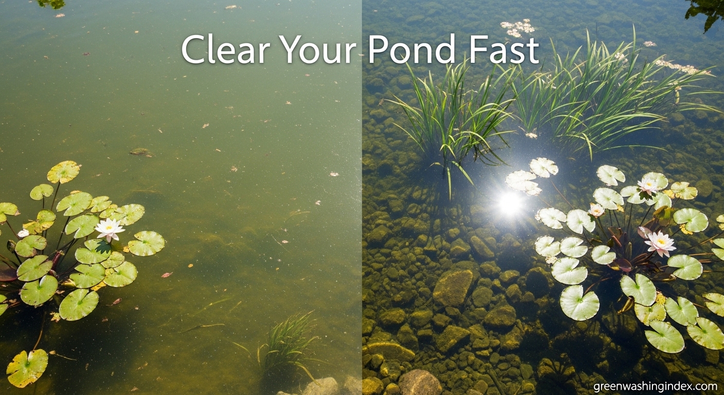 How to Clear Murky Pond Water