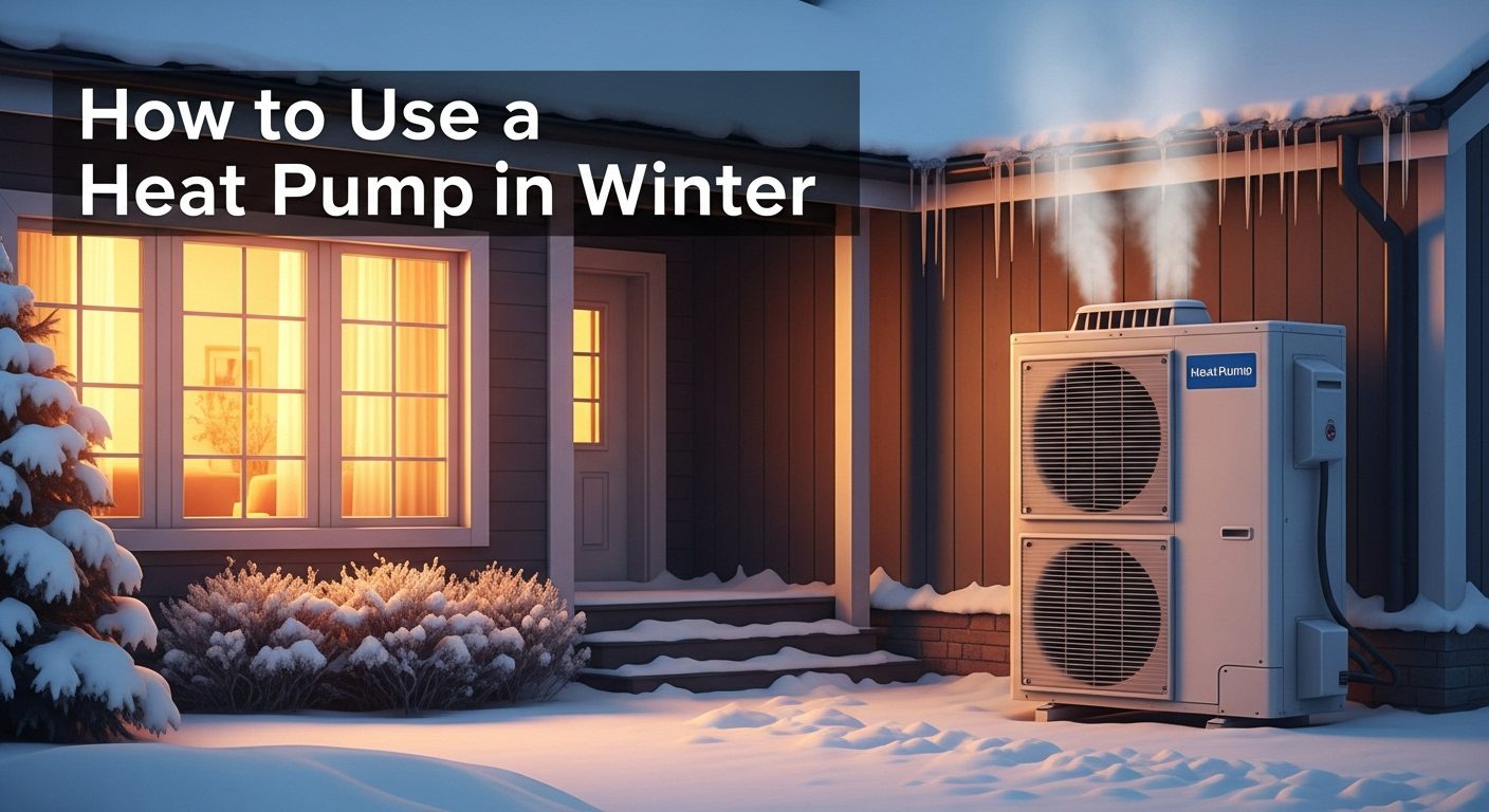How to Use a Heat Pump in Winter