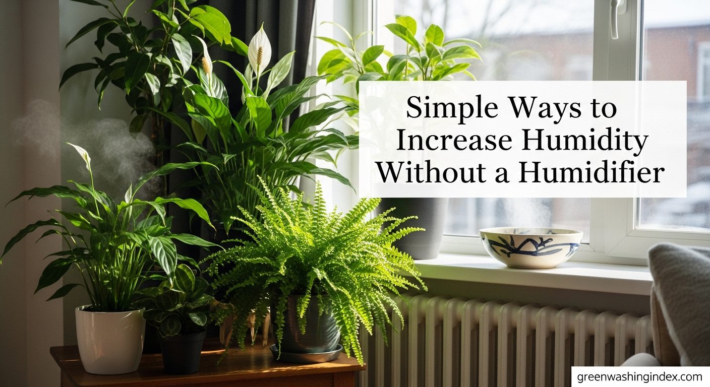 Increase Humidity Without a Humidifier