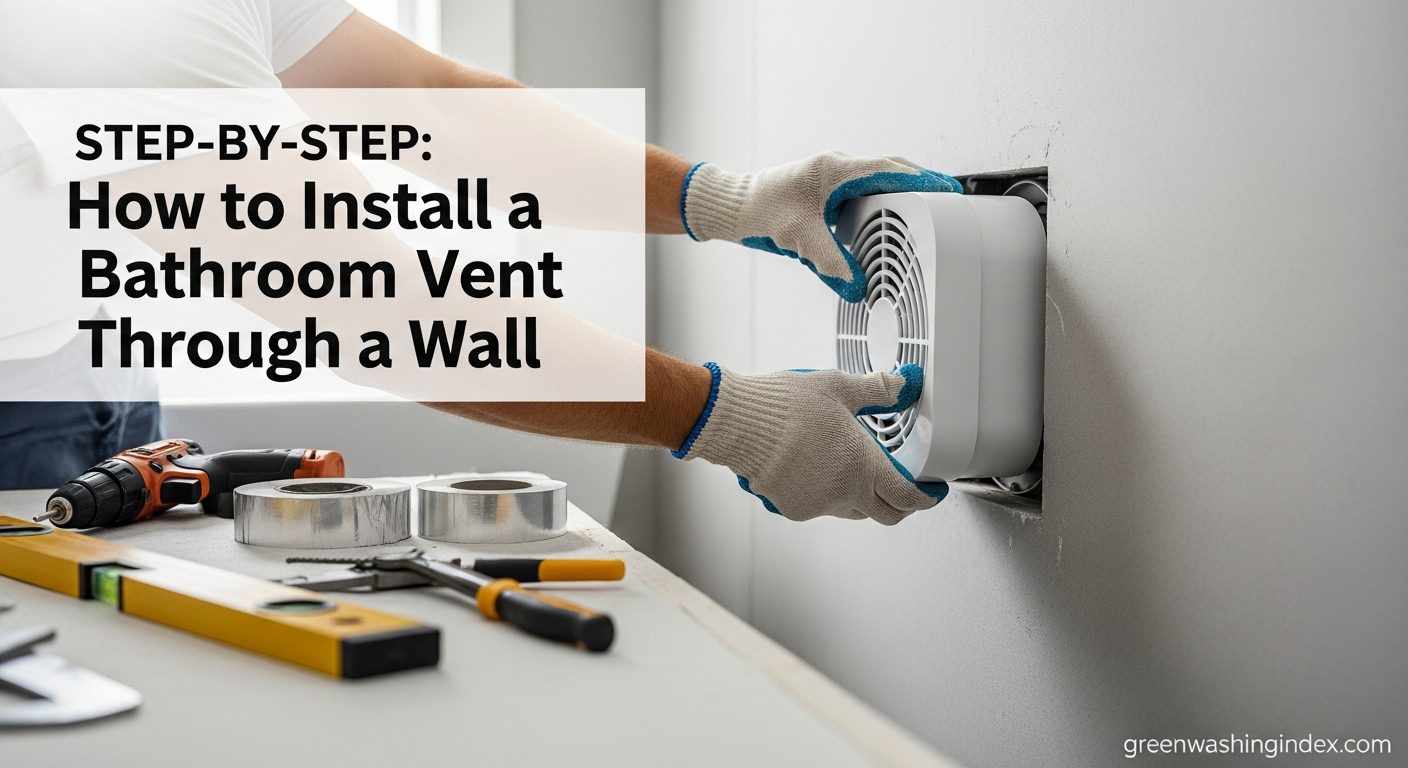Install Bathroom Vent Through Wall