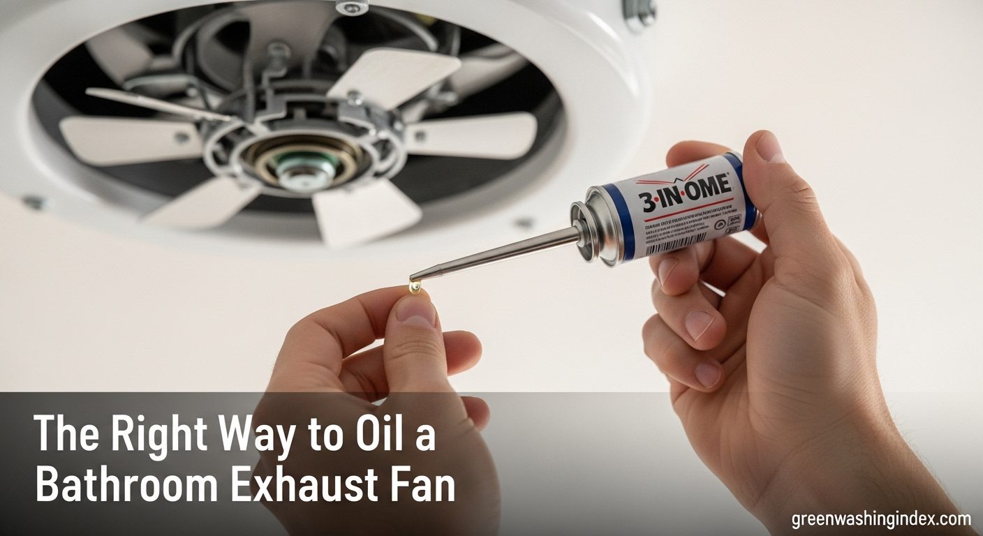 Oil A Bathroom Exhaust Fan