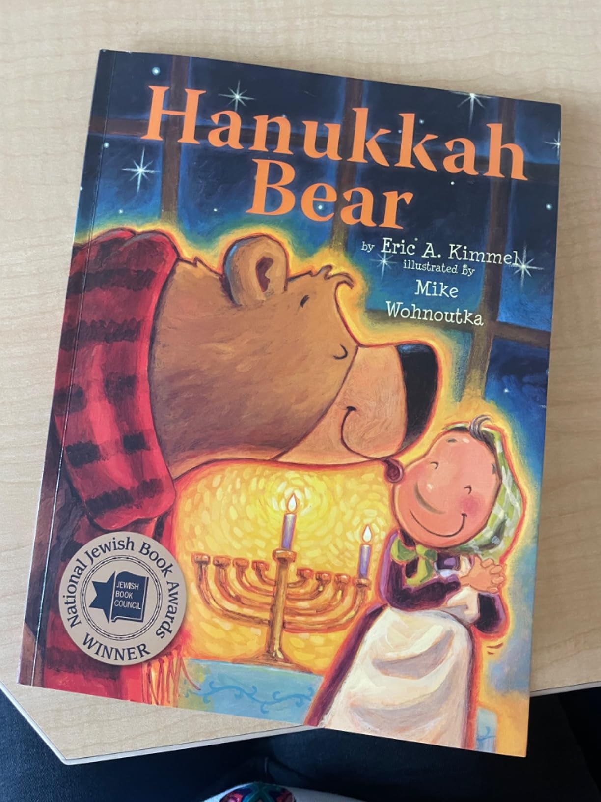 Hanukkah Bear - Customer Photo 3