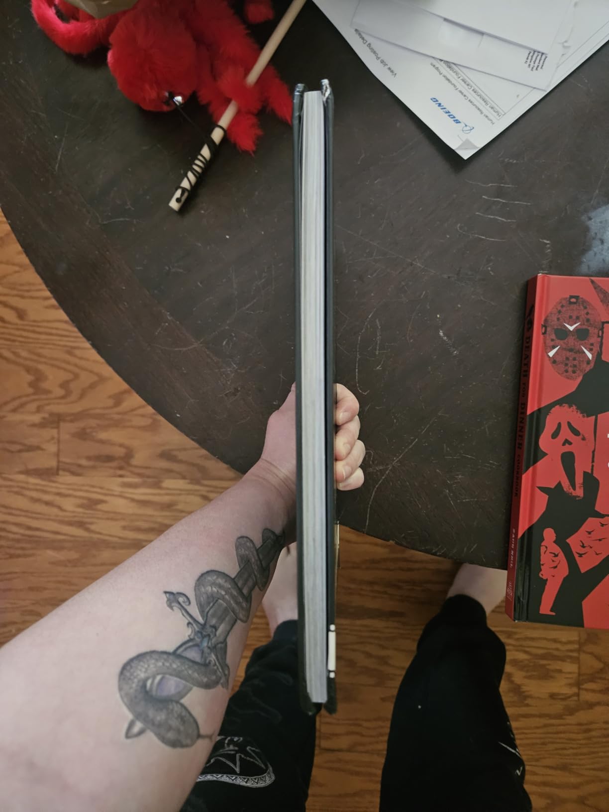 The Horror Movie Night Cookbook: 60 Deliciously Deadly Recipes Inspired by Iconic Slashers, Zombie Films, Psychological Thrillers, Sci-Fi Spooks, and ... and More) (Gifts for Movie & TV Lovers) - Customer Photo 1