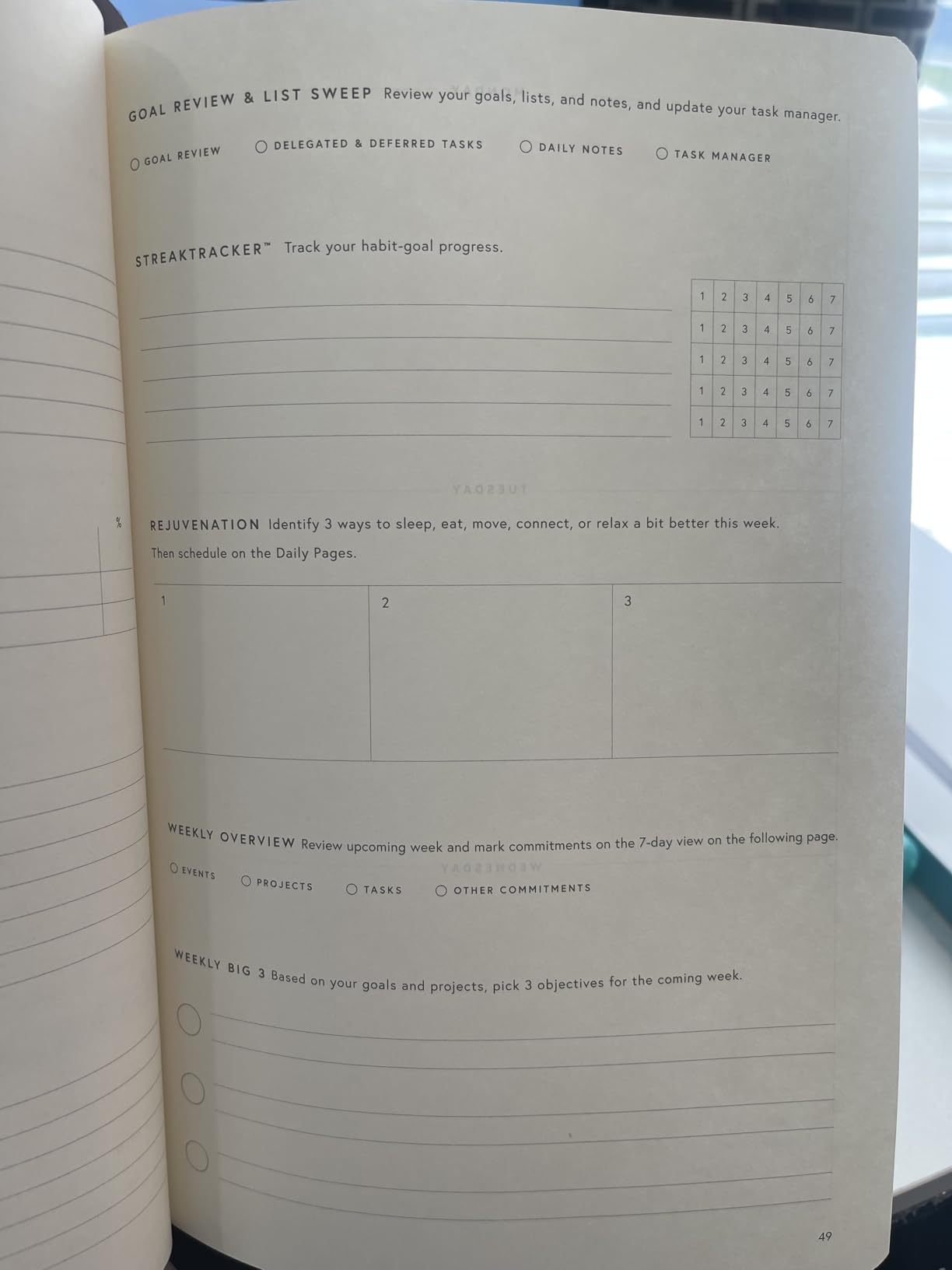 Full Focus Navy Linen Planner by Michael Hyatt - The #1 Daily Planner to Increase Focus, Eliminate Overwhelm, and Achieve Your Biggest Goals - Hardcover - Customer Photo 1