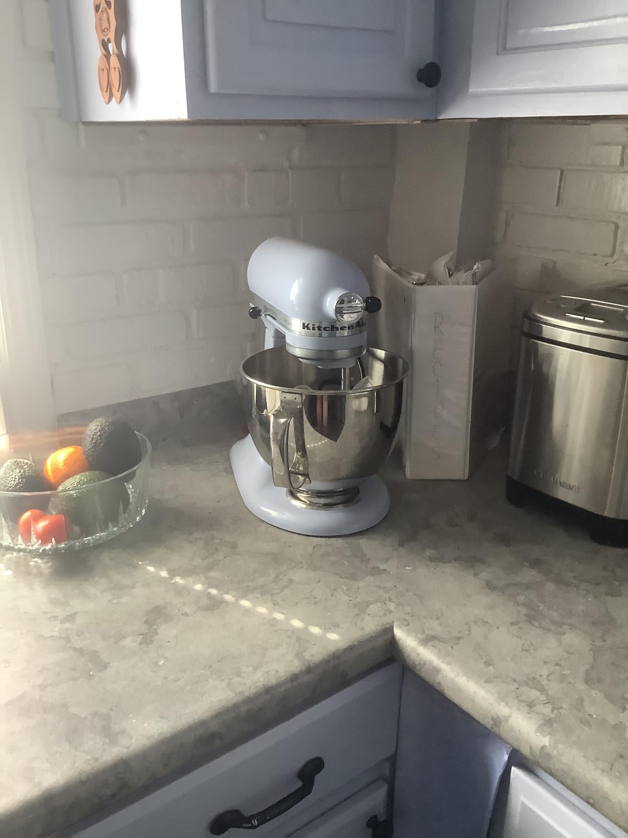 KitchenAid Artisan Series 5 Quart Tilt Head Stand Mixer with Pouring Shield KSM150PS, Almond Cream Customer Review KitchenAid Artisan Series 5 Quart Tilt Head Stand Mixer with Pouring Shield KSM150PS, Almond Cream - Customer Photo 1