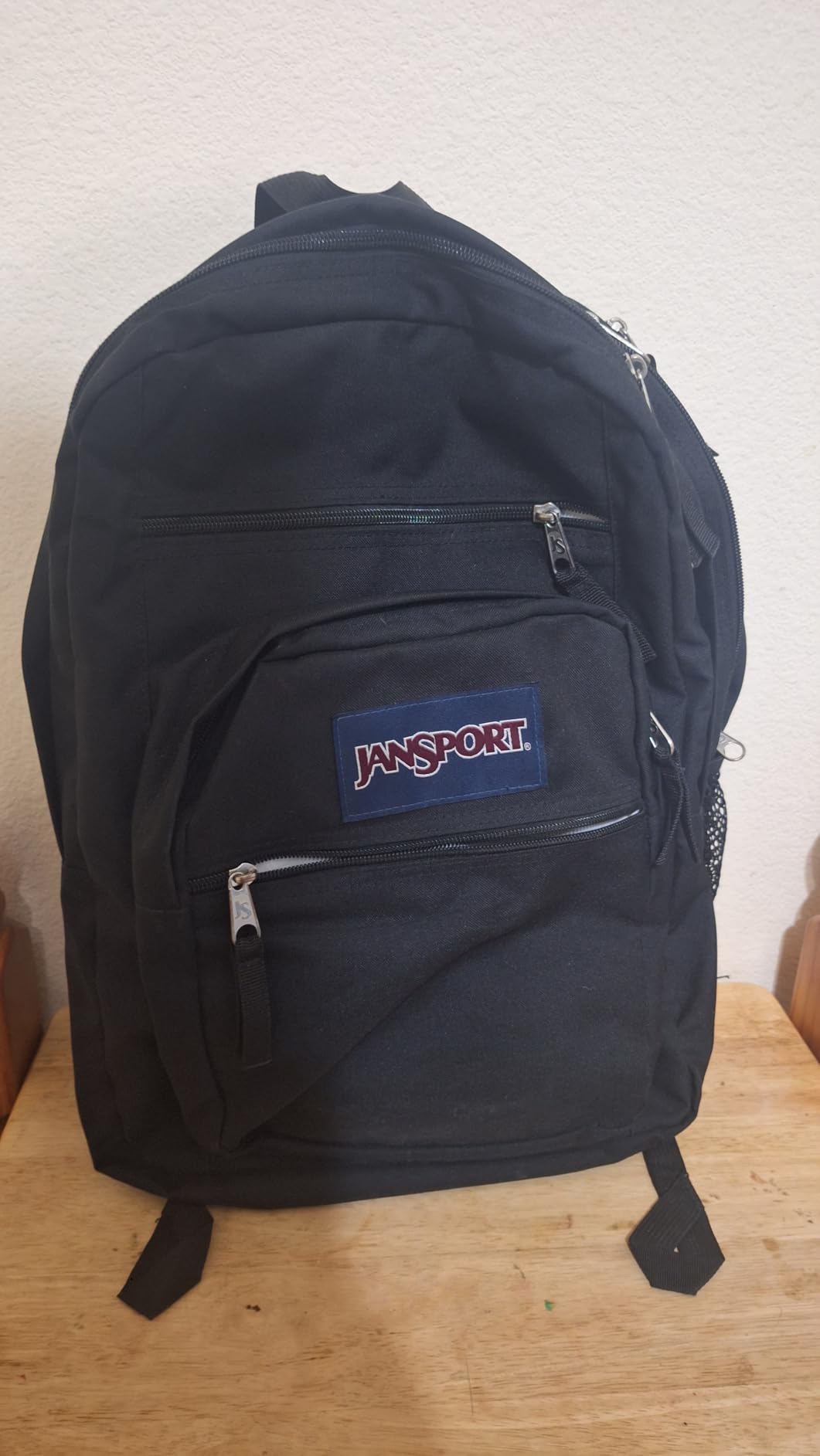 JanSport SuperBreak One Backpacks - Durable, Lightweight Bookbag with 1 Main Compartment, Front Utility Pocket with Built-in Organizer - Premium Backpack, Black - Customer Photo 3