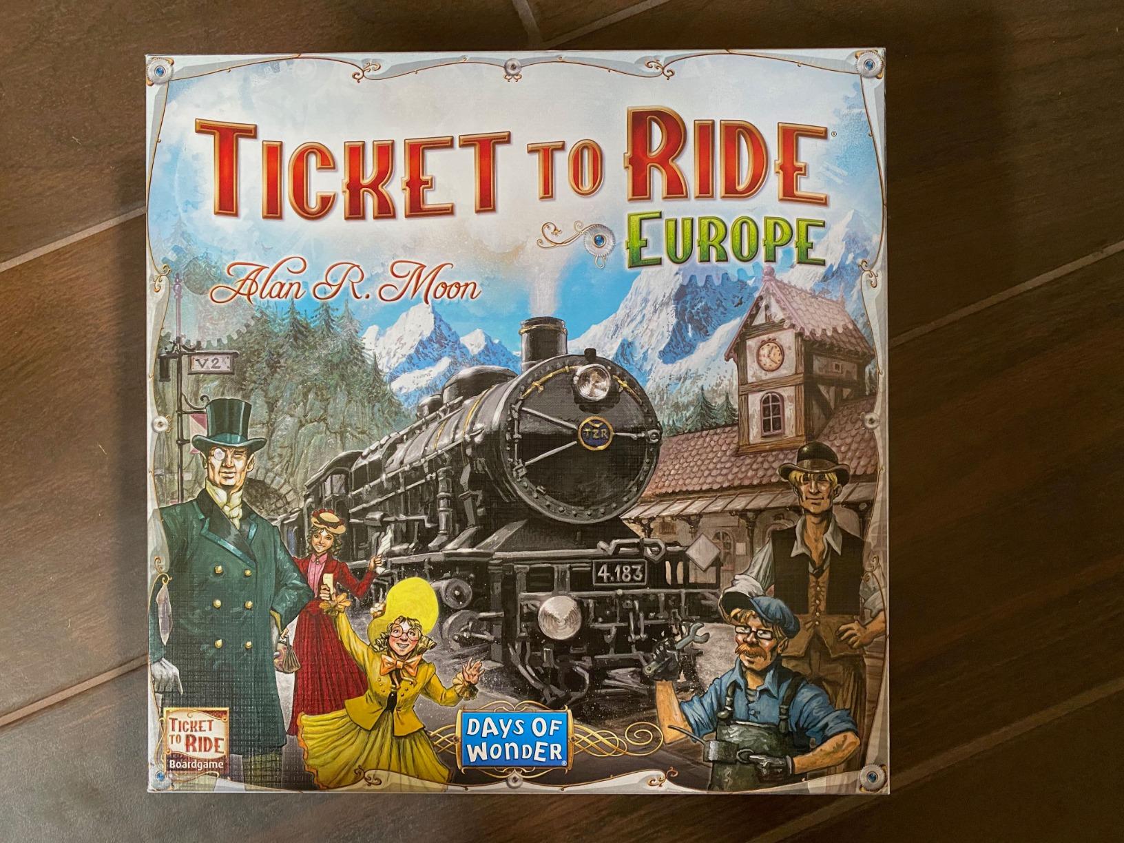 Asmodee Ticket to Ride Europe Board Game - Embark on a Railway Adventure Across The Continent! Fun Family Strategy Game for Kids & Adults, Ages 8+, 2-5 Players, 30-60 Min Playtime - Customer Photo 1
