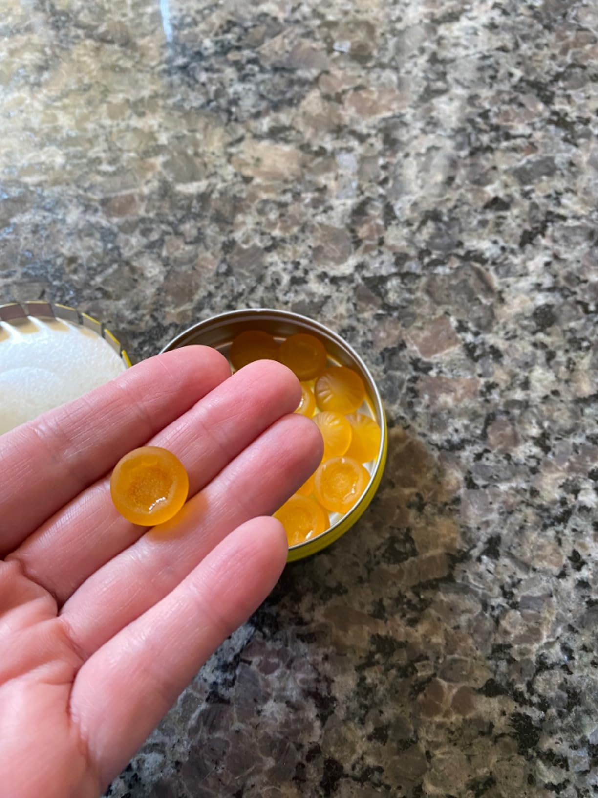 Bach RESCUE PASTILLES, Orange and Elderflower Flavor, Natural Stress Relief Lozenges, Homeopathic Flower Essence, Vegetarian, Gluten & Sugar-Free, Holiday Stocking Stuffer, 35 Count - Customer Photo 2