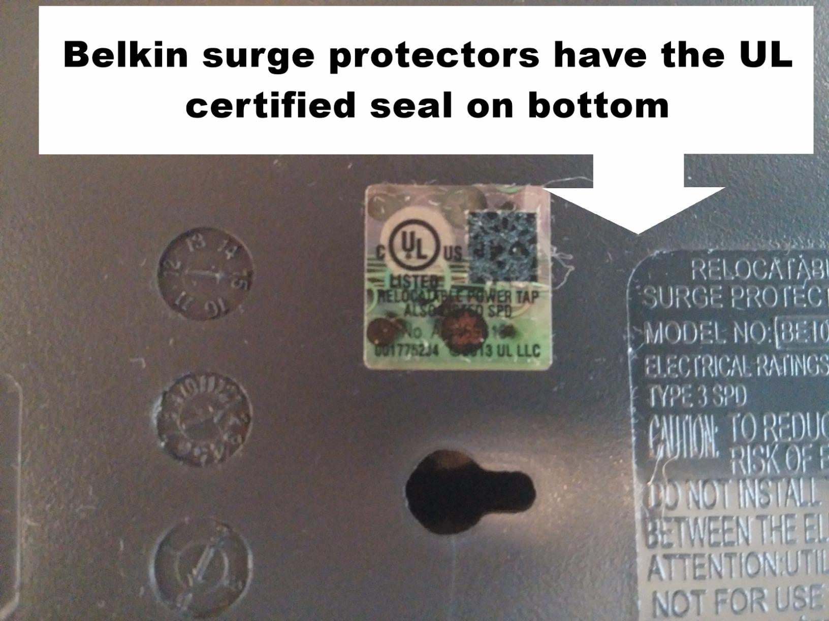 Belkin 8-Outlet Surge Protector w/ 8 AC Outlets & 8ft Long Flat Plug, UL-listed Heavy-Duty Extension Cord for Home, Office, Travel, Computer Desktop, Laptop, Phone Charger - 2,500 Joules of Protection Customer Review Belkin 8-Outlet Surge Protector w/ 8 AC Outlets & 8ft Long Flat Plug, UL-listed Heavy-Duty Extension Cord for Home, Office, Travel, Computer Desktop, Laptop, Phone Charger - 2,500 Joules of Protection - Customer Photo 1