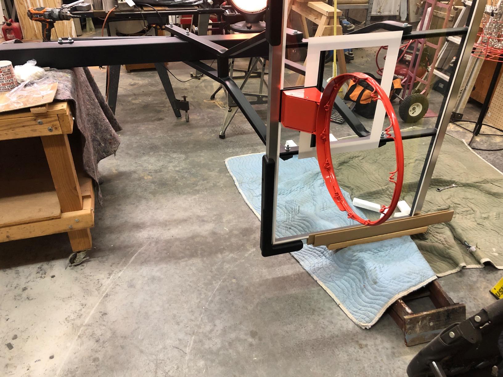 Silverback In-Ground Basketball Hoops, Adjustable Height Tempered Glass Backboard and Pro-Style Flex Rim. - Multiple Styles Available - Customer Photo 1