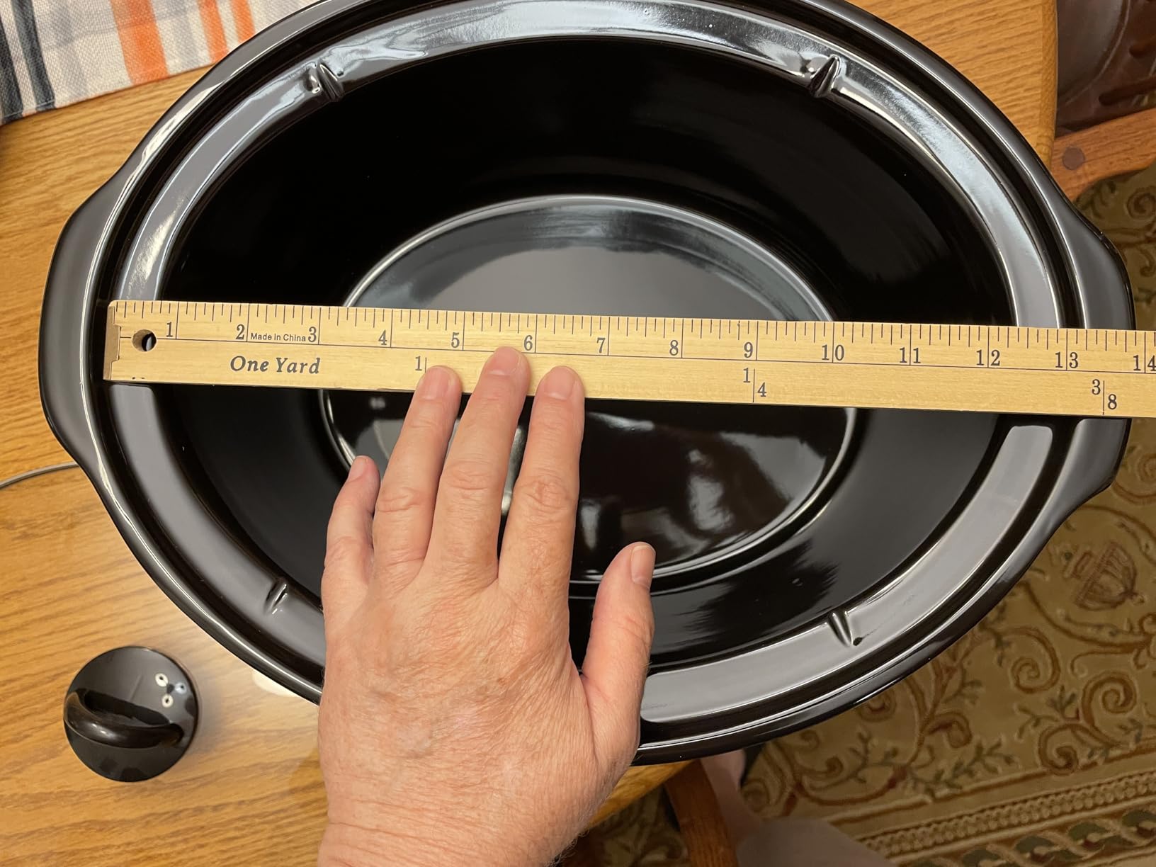 Crock-Pot 7 Quart Oval Manual Slow Cooker, Stainless Steel (SCV700-S-BR), Versatile Cookware for Large Families or Entertaining Customer Review Crock-Pot 7 Quart Oval Manual Slow Cooker, Stainless Steel (SCV700-S-BR), Versatile Cookware for Large Families or Entertaining - Customer Photo 1