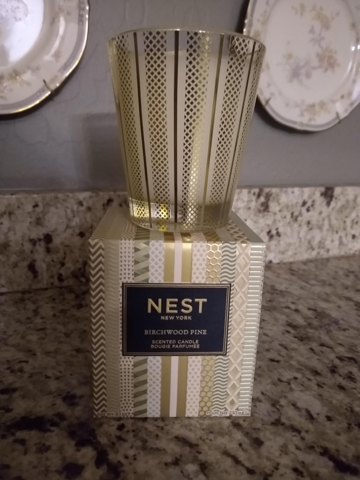 NEST New York Scented Classic Christmas Candle, Holiday - 8.1 oz - Up to 60-Hour Burn Time - Reusable Glass Vessel - Customer Photo 1