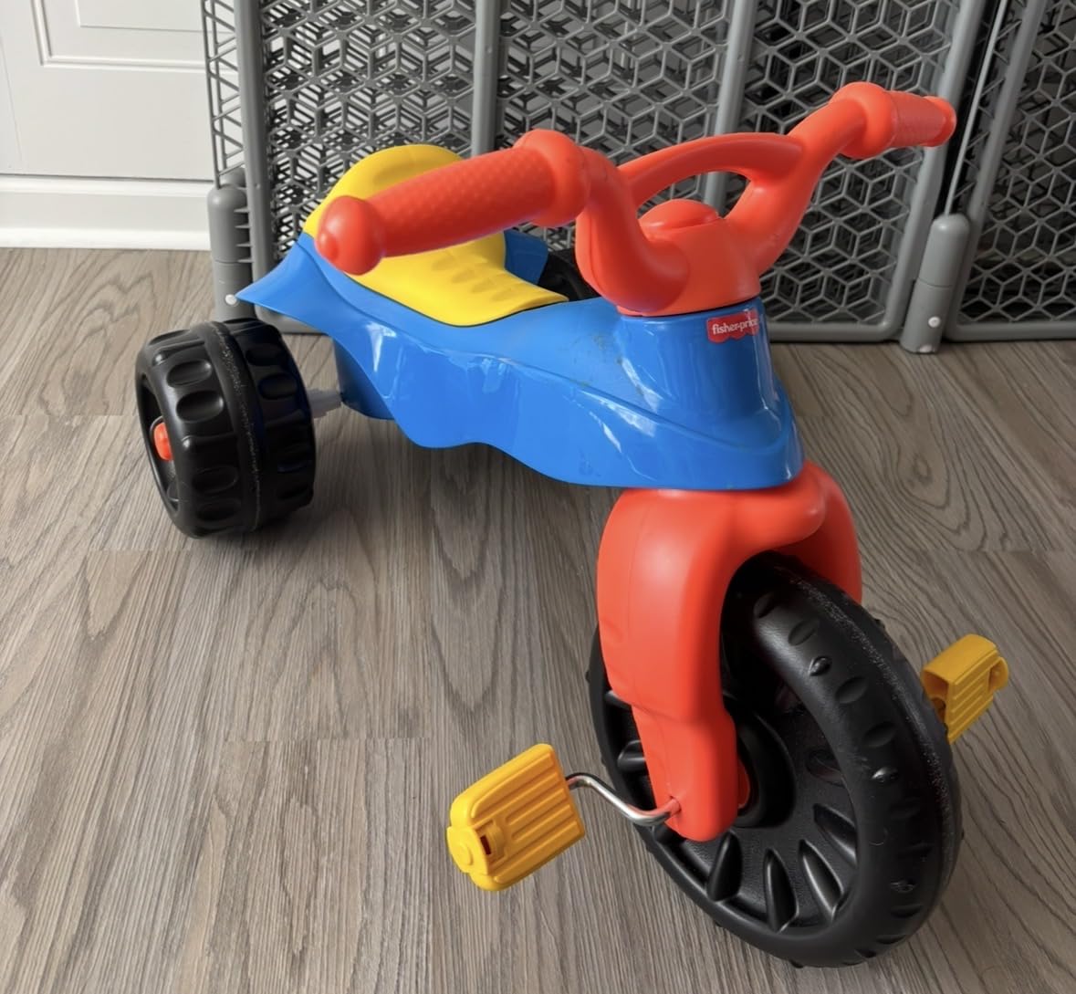 Fisher-Price Toddler Tricycle Harley-Davidson Tough Trike, Toy Bike with Handlebar Grips & Storage for Outdoor Play Kids Ages 2+ Years (Amazon Exclusive) - Customer Photo 1