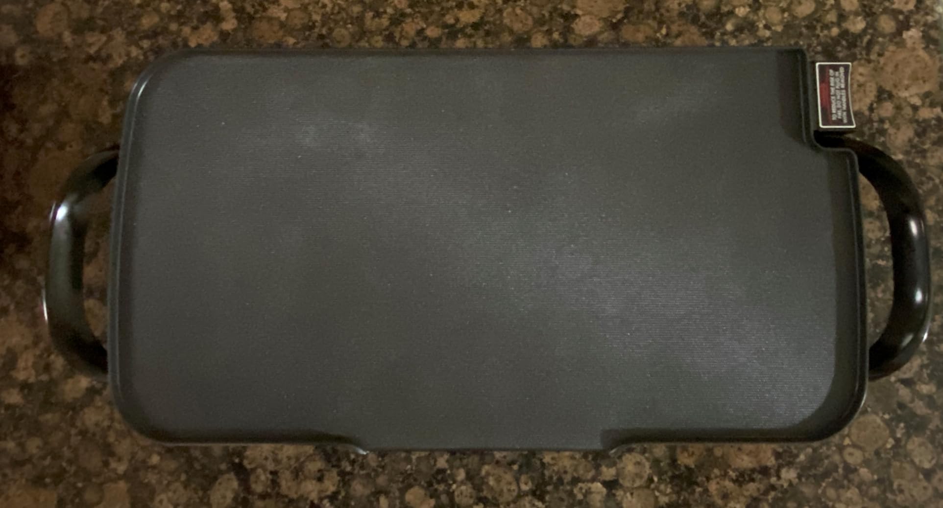 Presto 07061 22-inch Electric Griddle With Removable Handles, Black, 22-inch - Customer Photo 2