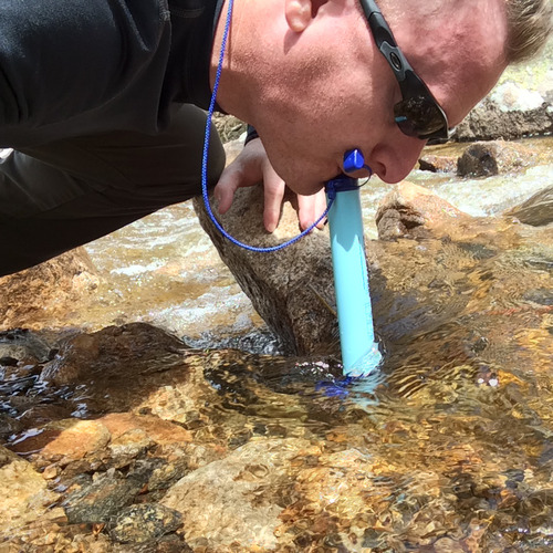LifeStraw Personal Water Filter for Hiking, Camping, Travel, and Emergency Preparedness - Customer Photo 3