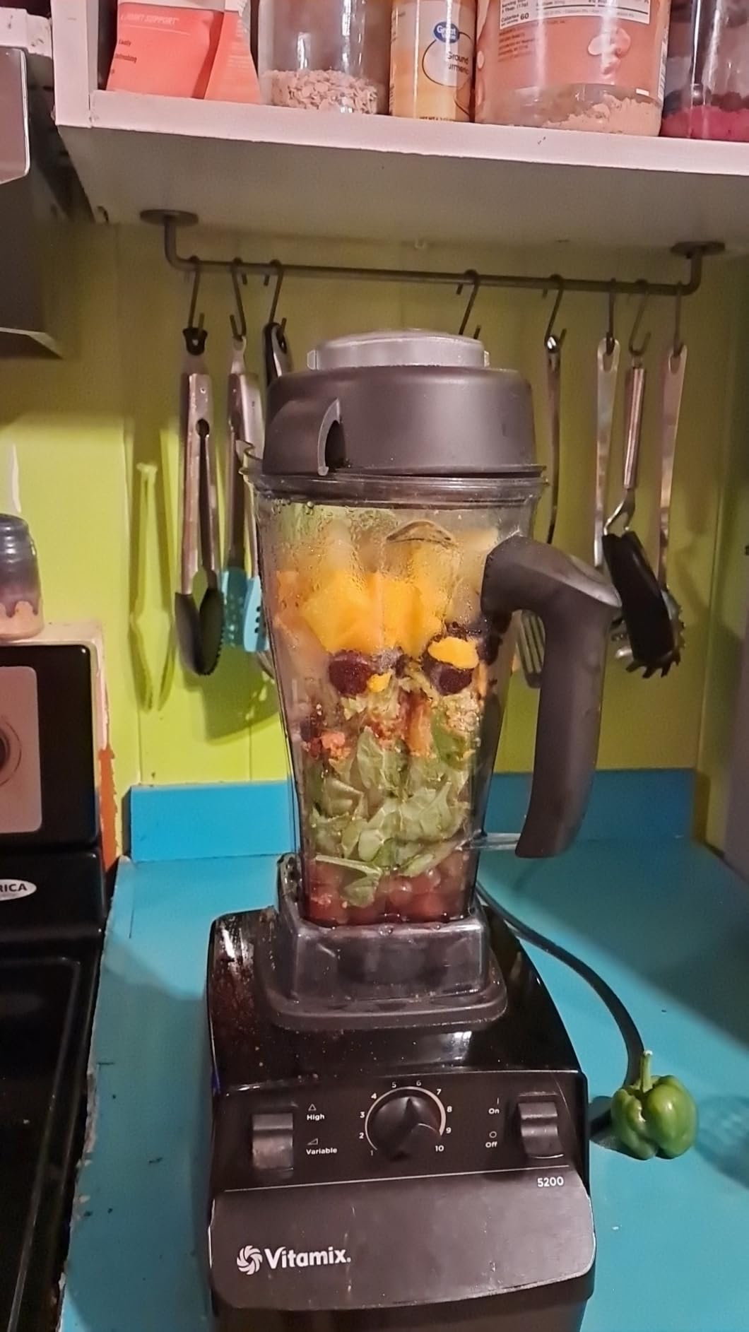 5200 Blender, Professional-Grade Blender for Smoothies, Soups, Ice Cream and More, Stainless-Steel Blades, Self-Cleaning Kitchen Appliance, 64 Oz Container, Black - Customer Photo 1