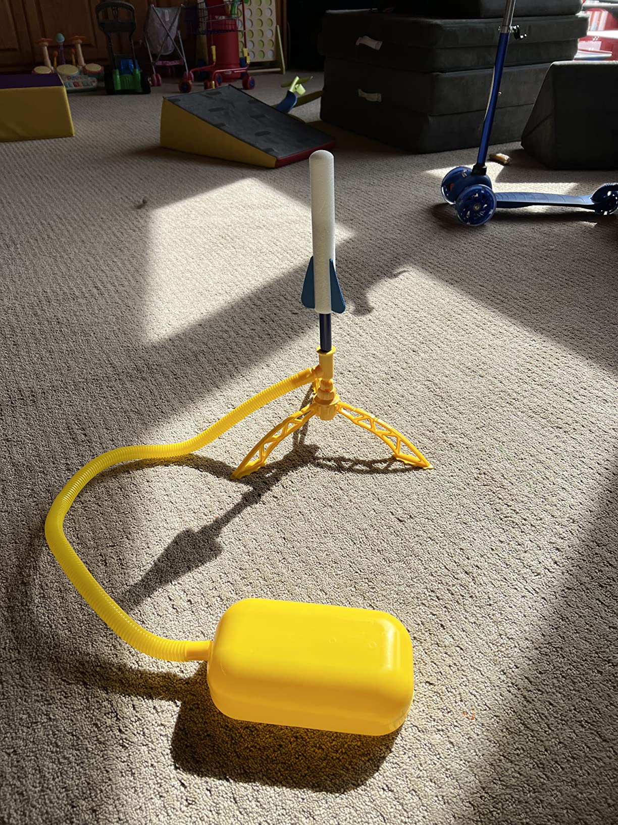 Stomp Rocket Jr Multi-Color Rocket Launcher for Kids, 8 Rockets - Fun Outdoor Kids Gifts for Boys & Girls - STEM Toy Foam Blaster Set Soars Up to 100 Feet - Ages 3 & Up - Customer Photo 1