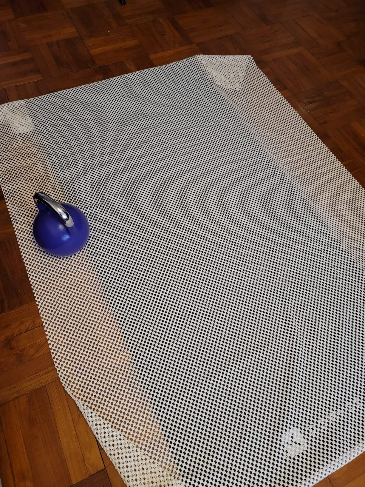 Epica Super-Grip Non-Slip Area Rug Pad 5 x 8 for Any Hard Surface Floor, Keeps Your Rugs Safe and in Place - Customer Photo 1
