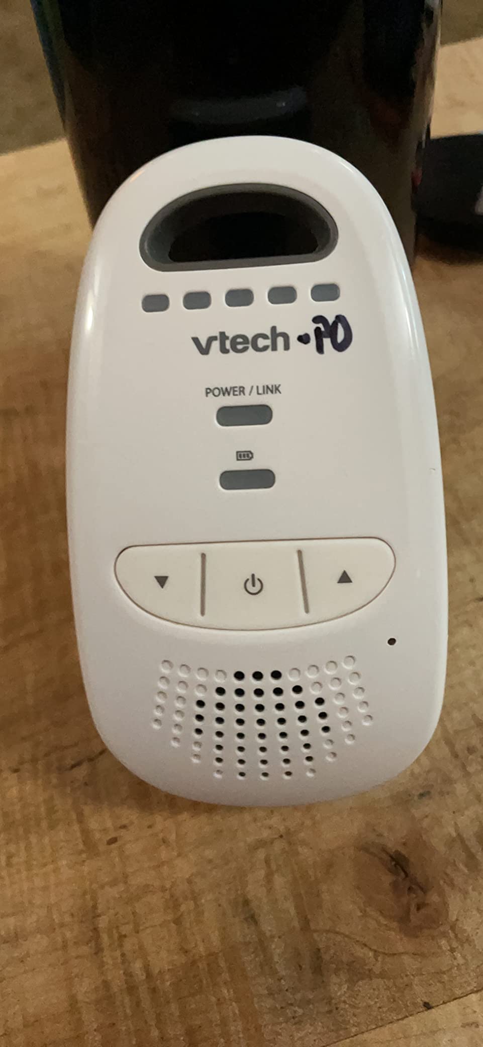 VTech Upgraded Audio Baby Monitor with Rechargeable Battery, Long Range, and Crystal-Clear Sound Customer Review VTech Upgraded Audio Baby Monitor with Rechargeable Battery, Long Range, and Crystal-Clear Sound - Customer Photo 4