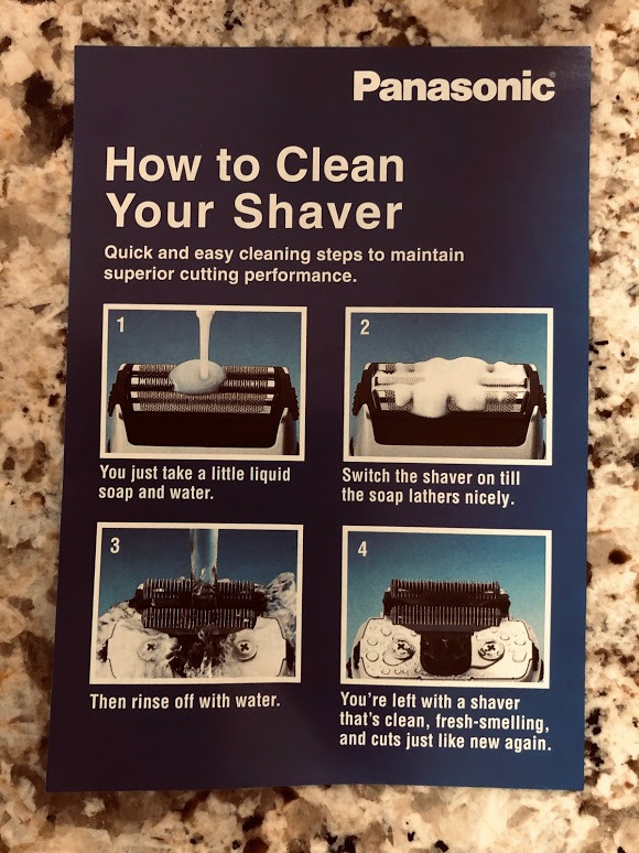 Panasonic ARC5 Electric Razor for Men with Pop-Up Trimmer, Wet/Dry 5-Blade Electric Shaver with Intelligent Shave Sensor and Multi-Flex Pivoting Head – ES-LV65-S (Silver) - Customer Photo 1