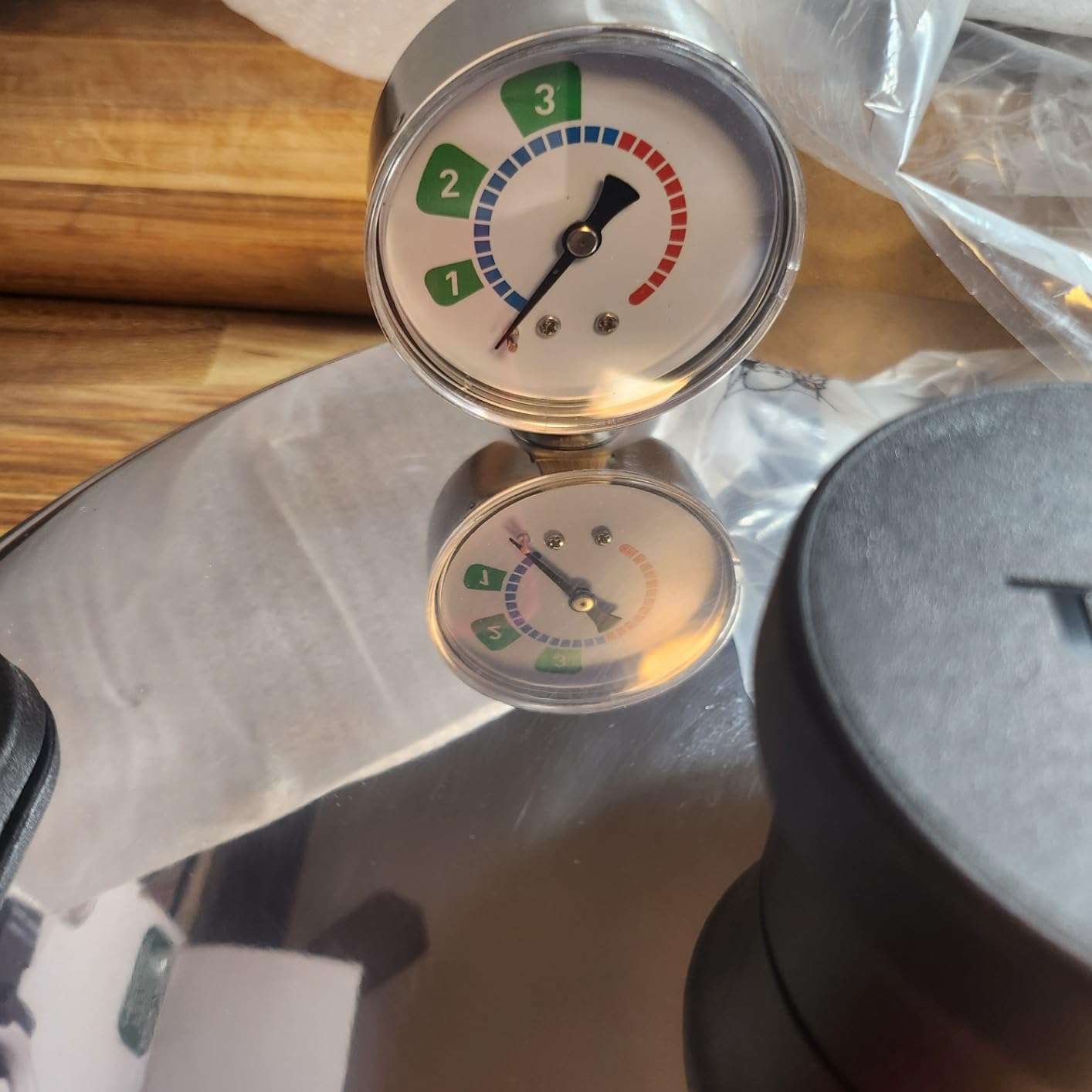 T-fal Clipso Stainless Steel Pressure Cooker, 6.3 Quart, Induction Cookware, Secure Locking System, One Hand System, Recipe Book Included, Pots and Pans, Kitchen, Silver - Customer Photo 1