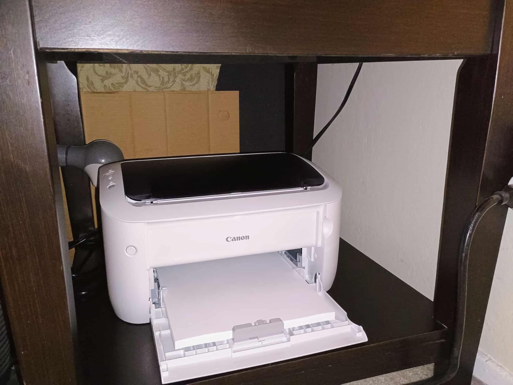 Canon imageCLASS LBP6030w - Monochrome, Wireless Compact Wireless Laser Printer, 1 Year Limited Warranty, 19 PPM, White - Customer Photo 1