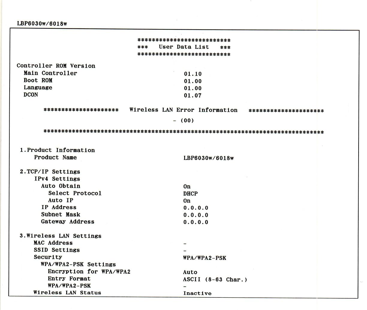 Canon imageCLASS LBP6030w - Monochrome, Wireless Compact Wireless Laser Printer, 1 Year Limited Warranty, 19 PPM, White - Customer Photo 2