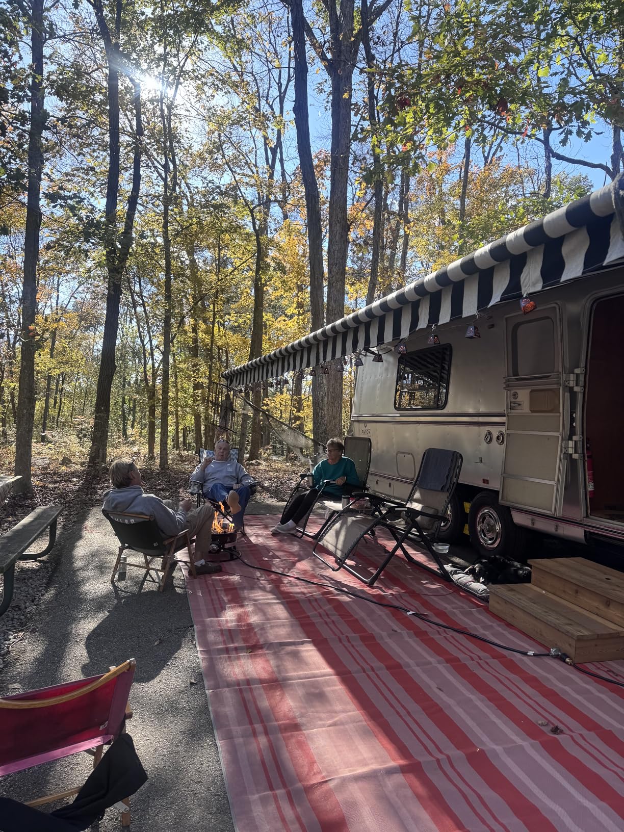 Outland Living Portable Propane Fire Pit, 19-inch, 58,000 BTU with Fire Pit Cover & Carry Kit, Smokeless Gas Firebowl | Perfect for Camping, Patio, Backyard, Tailgating, Deck, RV| Black 893 Deluxe - Customer Photo 3