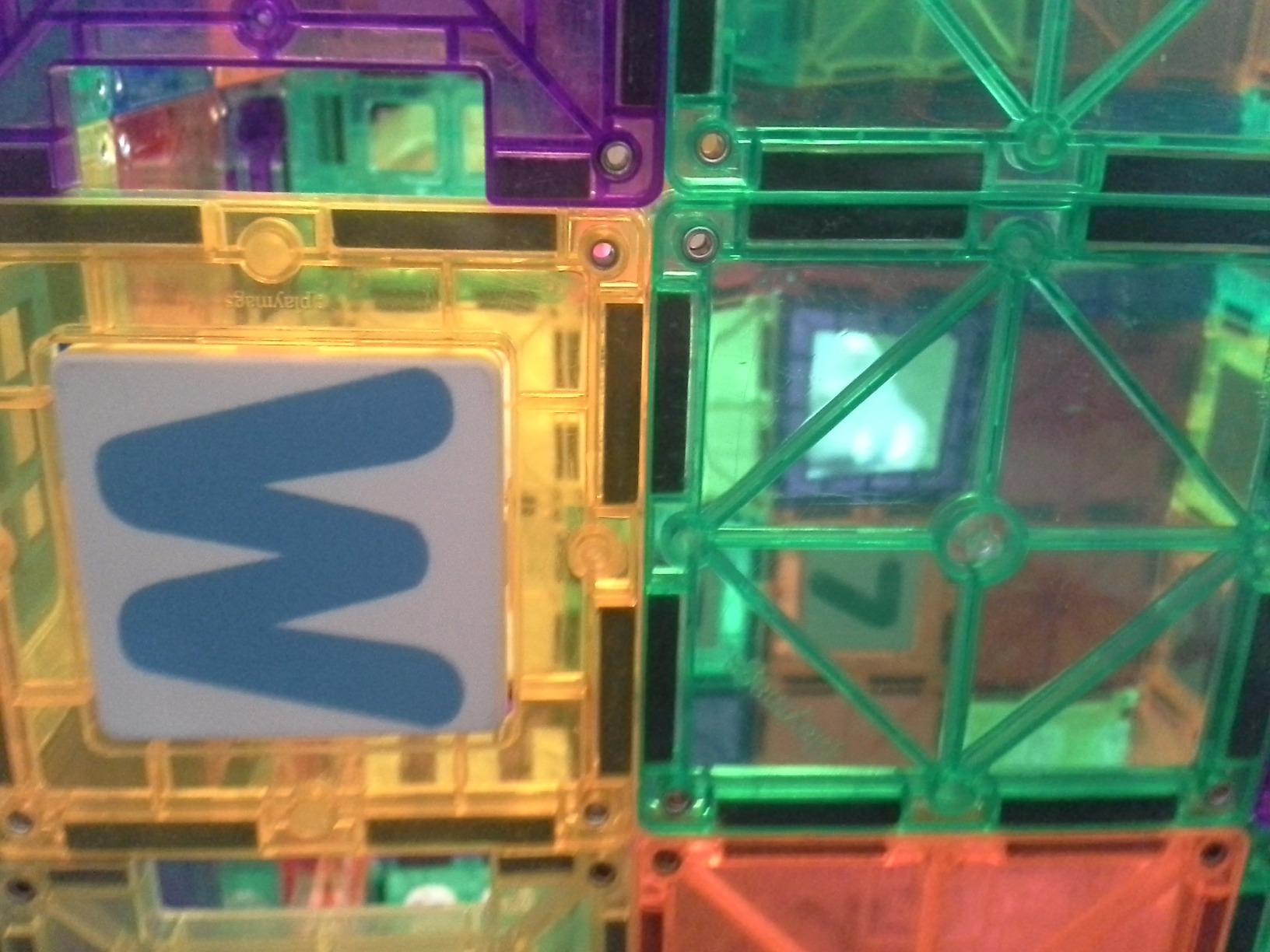 Playmags 150-Piece Magnetic Tiles Building Set – 3D Magnet Building Blocks, Creative Imagination, Educational STEM Toys for Kids with 1 Car - Customer Photo 2