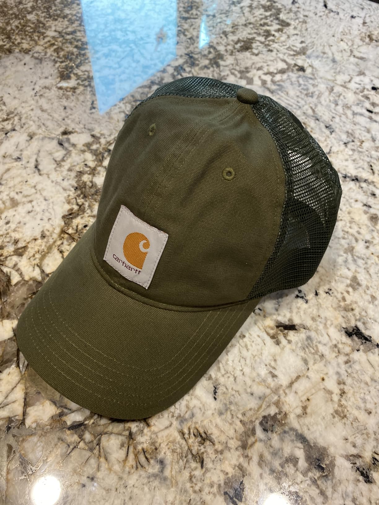 Carhartt Men's Cotton Canvas Cap Customer Review Carhartt Men's Cotton Canvas Cap - Customer Photo 1