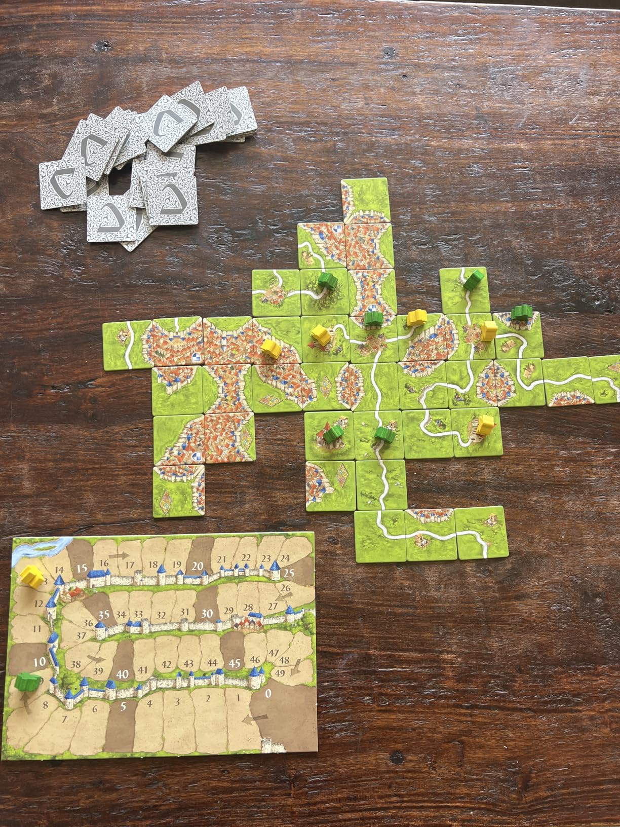 Asmodee Carcassonne Board Game - Classic Tile-Laying Strategy Game, Family Fun Medieval Adventure for Kids & Adults, Ages 7+, 2-5 Players, 35 Minute Playtime - Customer Photo 2