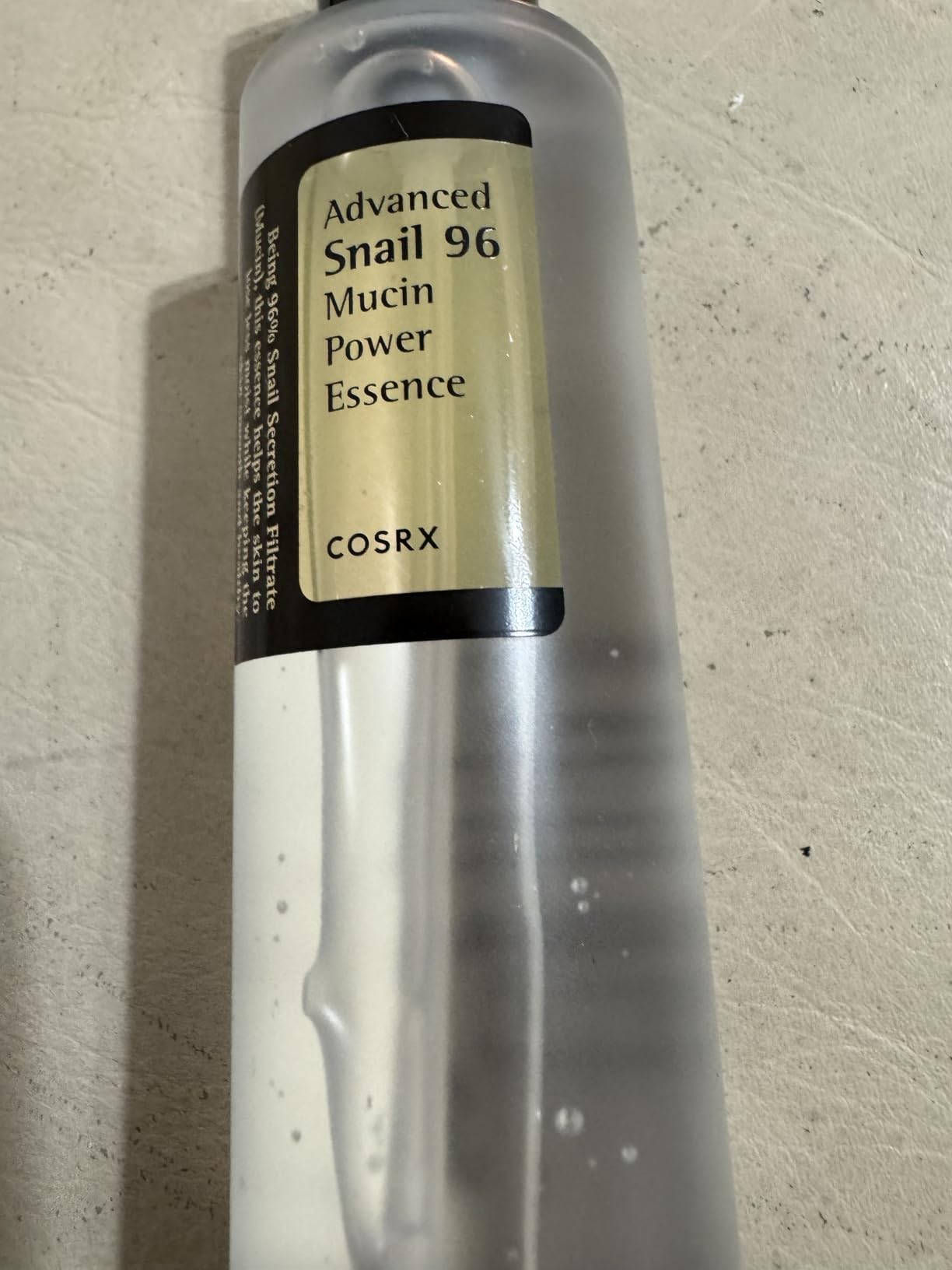 COSRX Snail Mucin Repairing Serum 100ml, Hydrating Serum for Face with Snail Secretion Filtrate for Dull Skin & Fine Lines, Korean Skin Care, Stocking Stuffers for Women - Customer Photo 1