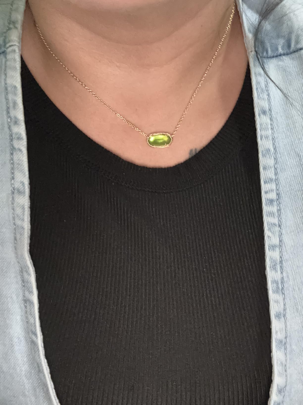 Kendra Scott Elisa Pendant Necklace for Women, Fashion Jewelry, 14k Gold-Plated - Customer Photo 2