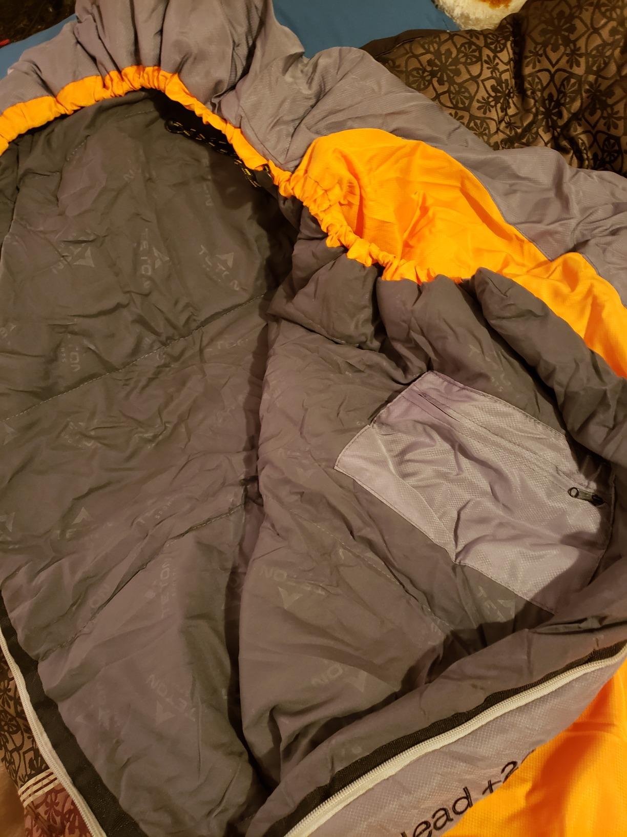 Teton 20F and 5F Degree Sleeping Bag; Lightweight, Warm Weather Mummy Sleeping Bags for Adults and Kids, Camping, Backpacking, Hiking - Customer Photo 2